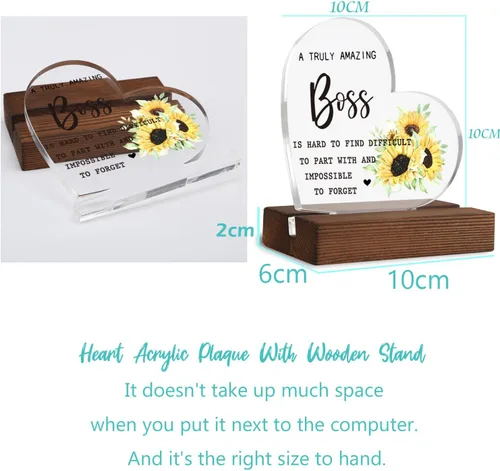 Miniatura 4 de Regalos de agradecimiento para mujer, definición inspiradora, regalos para mujeres jefas, regalos de agradecimiento para jefe, regalos de despedida