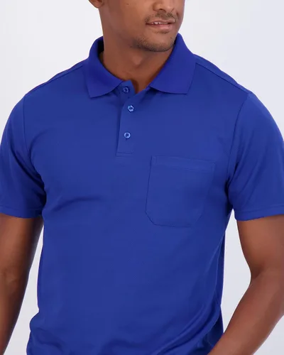 Miniatura 3 de Paquete de 3 Polo de manga corta para hombre, ajuste clásico, de secado rápido, cuello con bolsillo