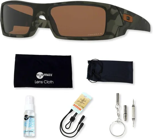 Miniatura 2 de Oakley Gascan OO9014 - Paquete de lentes de sol con funda original y accesorios 5 artículos