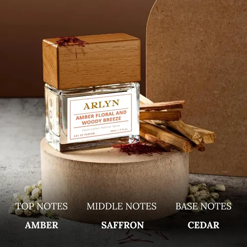 Miniatura 3 de ARLYN Amber Floral Woody Breeze Eau De Parfum inspirado en Bc.arat Ruge 540, perfume de larga duración para hombres y mujeres, vegano y respetuoso
