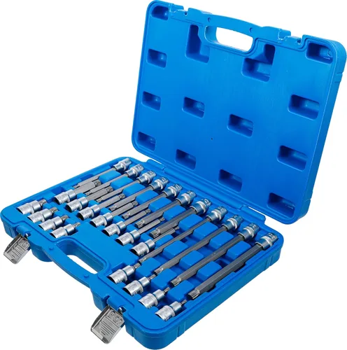 Miniatura 3 de BGS 5180 Juego de llaves de vaso Unidad de 0.492 in (1/2") Spline (para XZN) M4 - M16 26 uds.