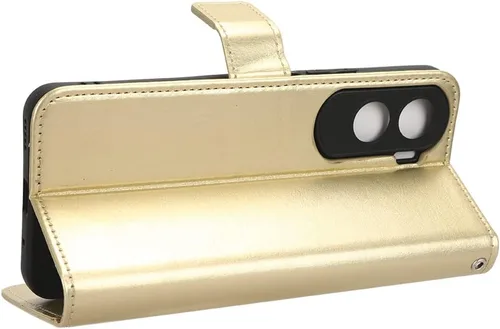 Miniatura 6 de Funda para Honor X50i, funda de cuero con tapa para Honor X50i 5G CRT-AN00 Case Gold Oro