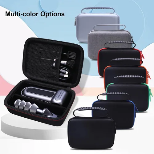 Miniatura 7 de Estuche LTGEM para Plumero de Aire Compatible con WOLFBOX MF100 / MF200 Plumero de Aire Eléctrico y Plumeros de Aire Comprimido, Negro (Solo Estuche)