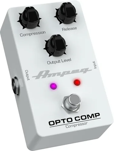 Miniatura 4 de Ampeg Opto Comp Pedal Compresor Bass Blanco, Opto-Comp