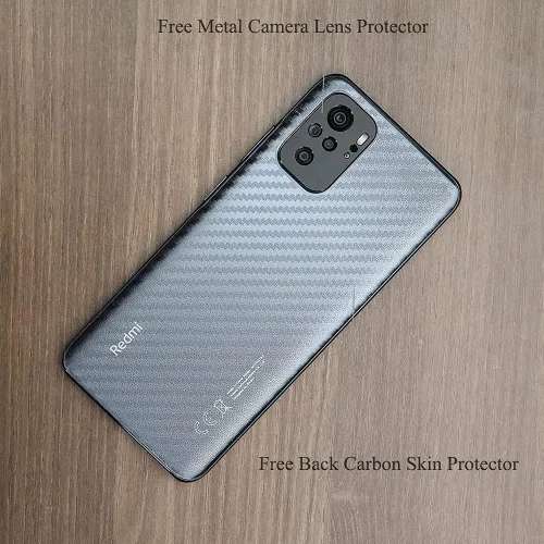 Miniatura 4 de Ibywind Protector de pantalla para Redmi Note 10 4G/Note 10 (no para Samsung Galaxy Note 10), con 2 piezas de vidrio templado, 1 protector de lente