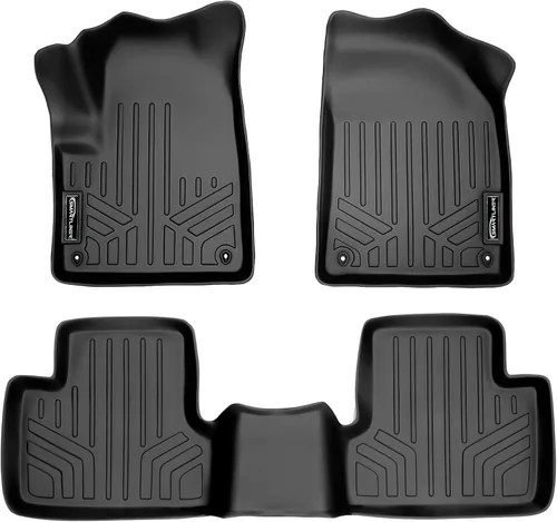 Miniatura 8 de MAXLINER Juego de alfombrillas de primera fila para Jeep Cherokee 2014-2023