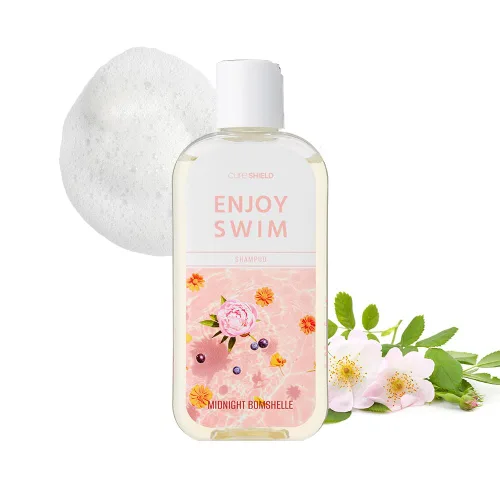 Miniatura 8 de Enjoy Swim - Champú nadador – Tratamientos para el cabello con agua dura, eliminación de olores a cloro, hidratante, 6.78 onzas (almizcle bebé)