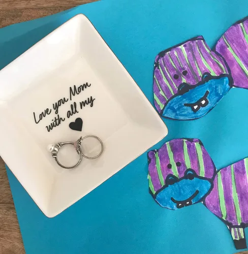 Miniatura 24 de Simply Charmed Amo Mi Abuela – Divertido regalo español para el Día de la Madre para la abuela de cerámica o soporte para anillos – Elegante bandeja