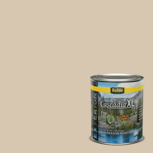 Miniatura 142 de Rodda Paint CASCADIA XL Pintura e imprimación satinada exterior en uno, cuarto de galón, abulón