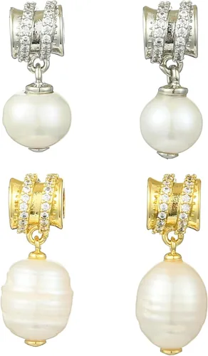 Miniatura 10 de Stiesy Dijes de latón dorado para hacer joyas, colgantes a granel para collares, pulseras, aretes, manualidades, Vidrio, Sin piedra preciosa
