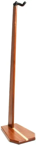 Miniatura 4 de Ruach GS-6 Soporte de madera para guitarra bajo - Hecho a mano de caoba y ceniza