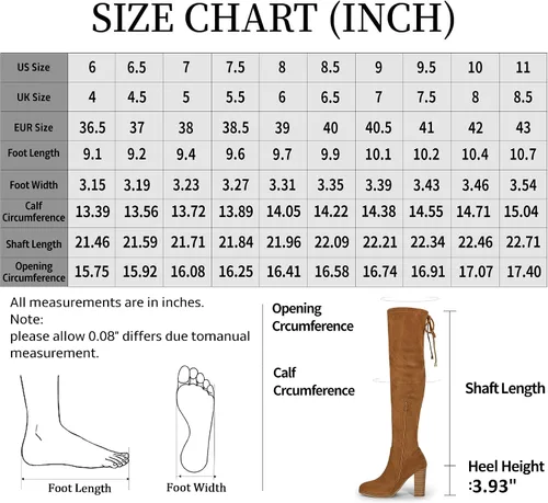 Miniatura 3 de Vepose Botas de gamuza con tacón grueso 996 para mujer, con plataforma y tacón grueso de 3.9 pulgadas