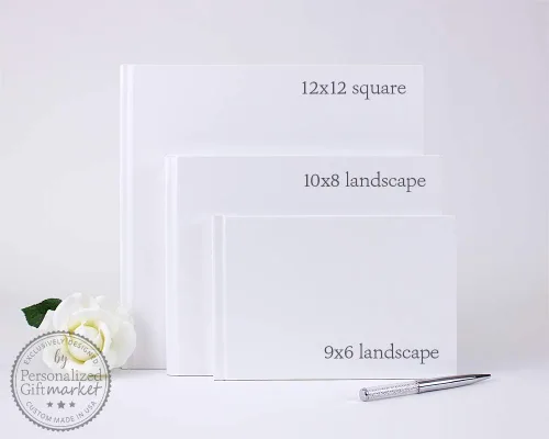 Miniatura 4 de Libro de fiesta de graduación, regalo de escuela secundaria para graduados, libro de fotos de graduación para amigos, buenos deseos, oro blanco