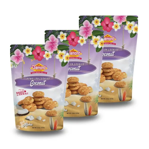 Miniatura 12 de Galletas hawaianas, Kakimochi 4.5 onzas (4.48 oz)