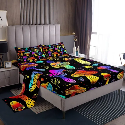 Miniatura 21 de Manfei Juego de sábanas de baloncesto para niños, tamaño individual, juego de ropa de cama temática deportiva para decoración de habitación de niños