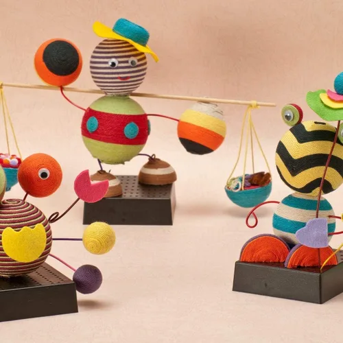 Miniatura 6 de Crafjie Bolas de espuma para manualidades, paquete de 56 unidades, 2 pulgadas de diámetro, bolas de espuma suaves y duraderas, para manualidades