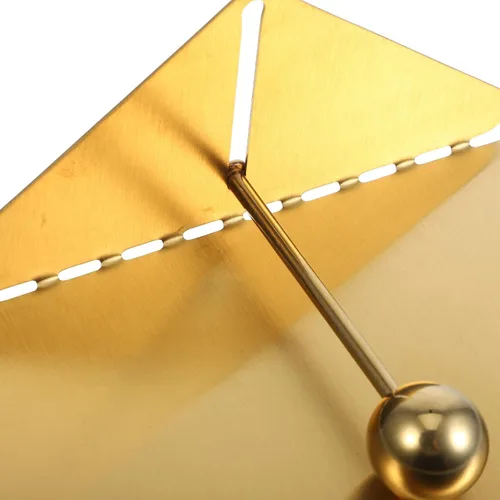 Miniatura 3 de Stainless Steel Napkin Holder Large Gold Farmhouse Paper Towel Holder Weighted Arm Table Napkin Dispenser for Kitchen Dining Restaurant