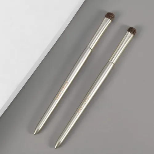 Miniatura 8 de Pincel para sombra de ojos de pelo de pony natural de ENZO KEN, pincel para sombra de ojos de mezcla media, pincel sombreador para sombra de ojos