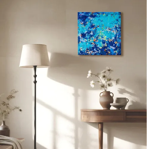 Miniatura 2 de Gloliv Lienzo decorativo para pared, pintura abstracta para decoración de pared, reproducción autorizada por artistas, impresiones de lienzo