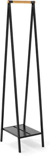 Miniatura 12 de Brabantia - Perchero Linn - Multifuncional - Ahorro de espacio - Estantes ajustables - Colgador de armario - Tendedero - Independiente - Estable