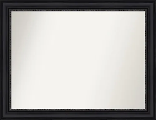 Miniatura 336 de Amanti Art Espejo personalizado, espejo de baño negro Astor, espejo de pared o espejo de tocador de baño sobre el fregadero (25 x 25 pulgadas)