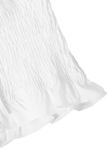 Miniatura 3 de SheIn - Blusa sin mangas de tirantes con volantes sin mangas de verano cuello con moño para mujer