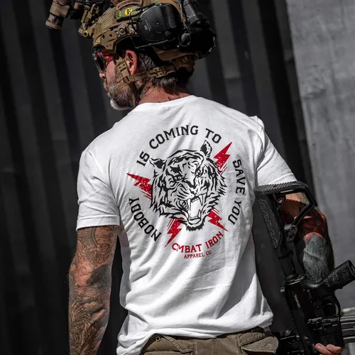 Miniatura 23 de Nobody is Coming to Save You - Camiseta de manga corta para hombre