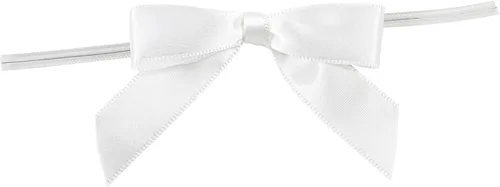 Miniatura 19 de Reliant Ribbon 100 unidades lazo 2,5 longitud X 1,75 de largo moño cinta , Dorado antiguo, 5/8