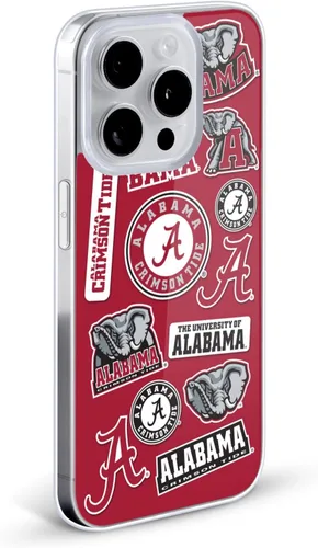 Miniatura 2 de Head Case Designs Funda de gel suave con licencia oficial de la Universidad de Alabama UA Collage compatible con Apple iPhone 13 Pro Max