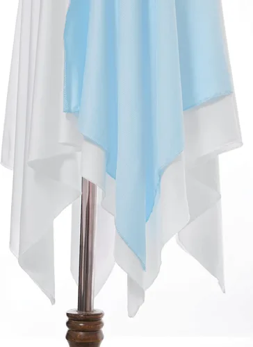 Miniatura 70 de CHICTRY Vestido de baile lírico sin mangas asimétrico para niñas, disfraz de adoración litúrgica contemporánea