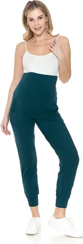 Miniatura 166 de Leggings Depot Pantalones de maternidad para mujer, sobre el vientre, pantalones deportivos casuales para descansar