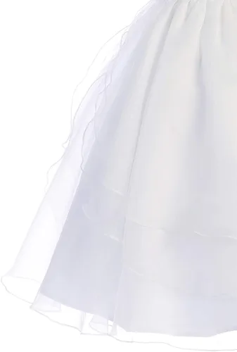 Miniatura 6 de Vestidos de Primera Comunión para Niñas 7-16 Vestido de Santa Comunión Blanco Vestidos de Primera Comunión para Niñas Plus