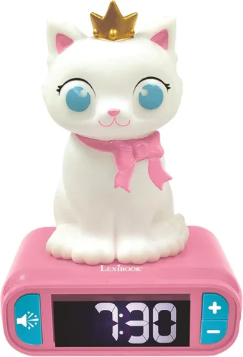 Miniatura 17 de Lexibook - Reloj despertador de dinosaurio con luz nocturna, para niños y niñas, con función de repetición, azul/verde - RL800DINO