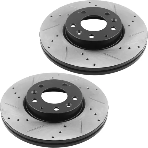 Miniatura 6 de MotorbyMotor Pastillas de freno delanteras y rotores de repuesto para Ford Fusion, Mazda 6, Mercury Milan, Lincoln MKZ Zephyr 11.772 in Rotor