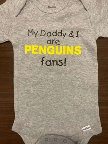 Miniatura 4 de Penguins Onesi fans bebé body bebé bebé de una pieza ducha regalo ropa ropa