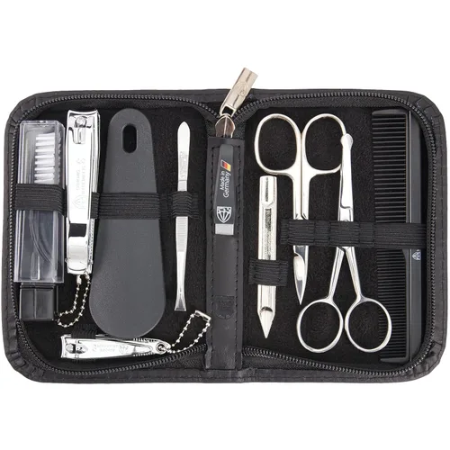 Miniatura 9 de 3 Swords Germany - Juego de 10 piezas de manicura y pedicura de calidad de marca para cuidado profesional de uñas de dedos y pies, pinzas