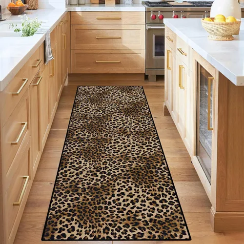 Miniatura 33 de Alfombra a cuadros de 2 x 3 pies, alfombra negra y blanca moderna para entrada interior, alfombra pequeña lavable a cuadros para baño, alfombra