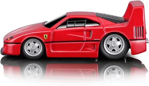 Miniatura 4 de Muscle Machines 15558 - Coche modelo fundido a troquel rojo Ferrari F40 1/64
