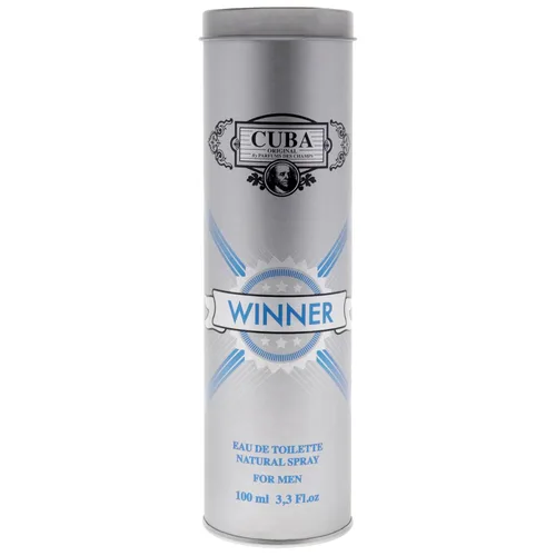 Miniatura 3 de Cuba Winner Eau de Toilette en espray para hombre, multicolor, 3.3 onzas, 3.4 fl oz