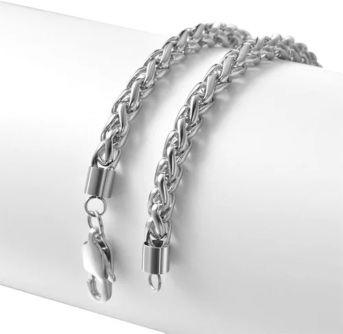 Miniatura 4 de Van Heusen Pulsera de cadena de eslabones de trigo de 0.197in para hombre