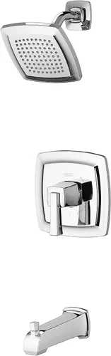 Miniatura 20 de American Standard TU353507.243 Townsend - Juego de molduras para ducha con cartucho de equilibrio de presión, negro mate Mate negro