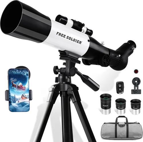Miniatura 12 de Telescopio para Astronomía de Adultos, apertura de 70 mm y longitud focal de 400 mm, telescopio astronómico portátil para principiantes mayores de 8
