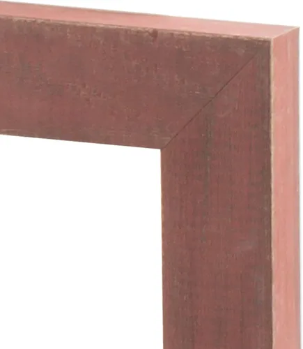 Miniatura 3 de Millbrook Collection - Portarretratos de madera country chic, paquete de 3, 8 x 10 pulgadas, color rojo Alabama, estrecho, molduras de madera maciza