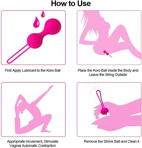 Miniatura 4 de Kegel - Juego de 3 piezas de entrenamiento muscular para suelo pélvico femenino, dispositivo de fortalecimiento del suelo pélvico, adecuado