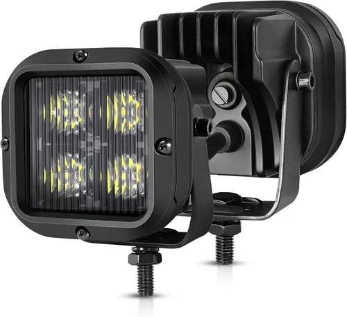 Miniatura 17 de Niwaker - Luces LED para cápsulas, 2 unidades, 3 pulgadas, 80 W, CREE LED, cubos de luz de conducción todoterreno, faros, luces antiniebla, luces