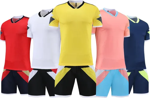 Miniatura 4 de Camiseta de fútbol personalizada para hombres y mujeres, uniformes de fútbol personalizados para niños/adultos con nombre y logotipo del