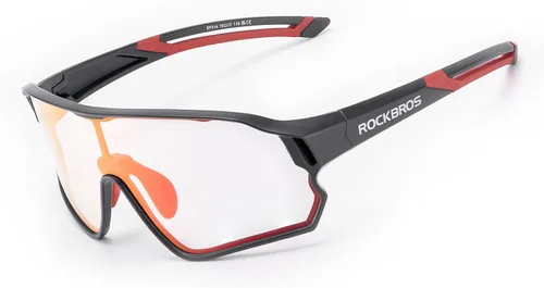 Miniatura 9 de ROCKBROS Gafas de sol deportivas fotocromáticas para niños y niñas, jóvenes, MTB Biking para niños de 8 a 14 años Biue