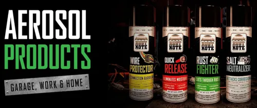 Miniatura 2 de RustKote - Aerosol Combatiente de Óxido, 15 oz, Protección contra la Corrosión, Neutralizador de Sal, Elimina la Humedad, Se Filtra y Recubre