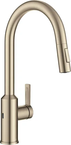 Miniatura 18 de Kraus Oletto KSF-2830BB - Pulverizador desplegable de una sola manija para grifos de cocina con sensor sin contacto en latón cepillado Bronce