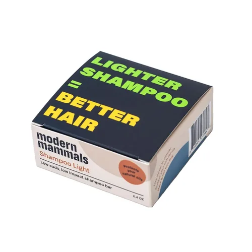Miniatura 9 de Modern Mammals Barra de champú ligera – Cuidado minimalista del cabello, espuma baja, baja espuma, vegano, cuero cabelludo sensible, sin cacao, anti